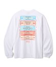 画像1: FTC " JUKE BOX L/S TEE " - WHITE (1)