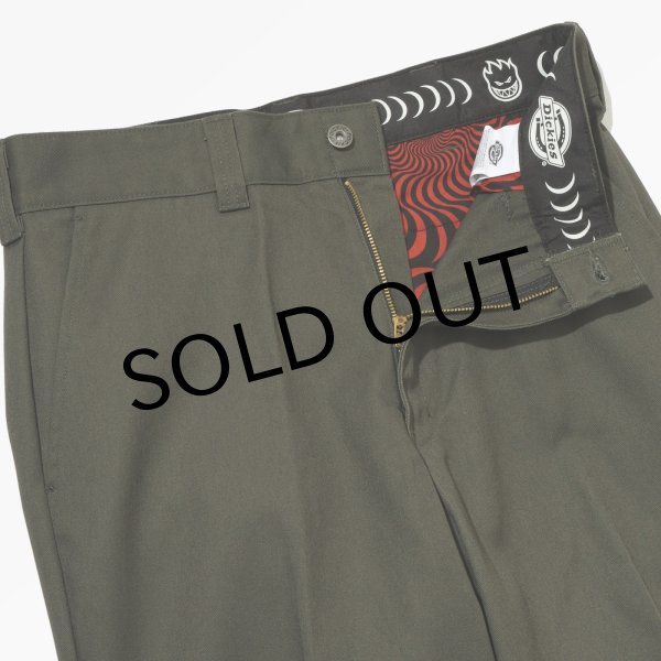 画像4: DICKIES " Dickies x Spitfire DOUBLE KNEE PANT " - OLIVE GREEN (4)