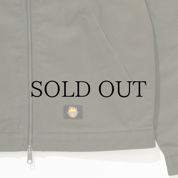 画像5: DICKIES × SPITFIRE WHEELS " JACKET " - OLIVE GREEN (5)