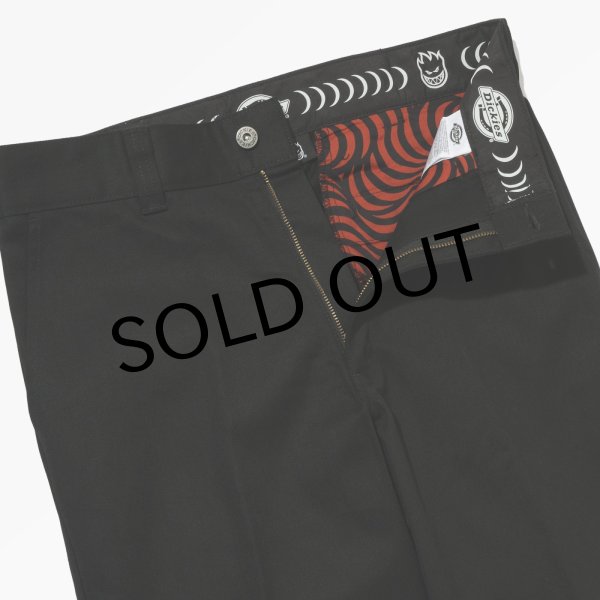 画像4: DICKIES " Dickies x Spitfire FLANNEL CUFF PANT " - BLACK (4)