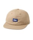 画像1: FTC " SMALL LOGO 6 PANEL " - KHAKI  (1)