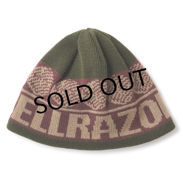 画像1: HELLRAZOR " BOARDER BEANIE " - DARK GREEN (1)