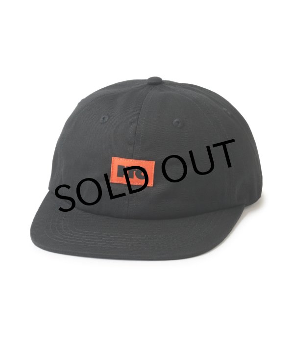 画像1: FTC " SMALL LOGO 6 PANEL " - BLACK (1)