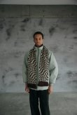 画像1: COMFORTABLE REASON " OP SCARVES " - BROWN×OFF (1)