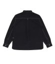 画像2: POP TRADING COMPANY " POP BD SHIRT " - BLACK  (2)