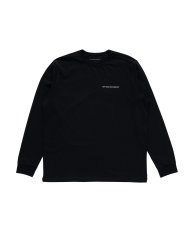 画像1: POP TRADING COMPANY " POP LOGO LONGSLEEVE TEE " - BLACK/WHITE (1)