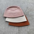 画像4: NOROLL " WASHI BUCKET HAT " - OFF WHITE (4)