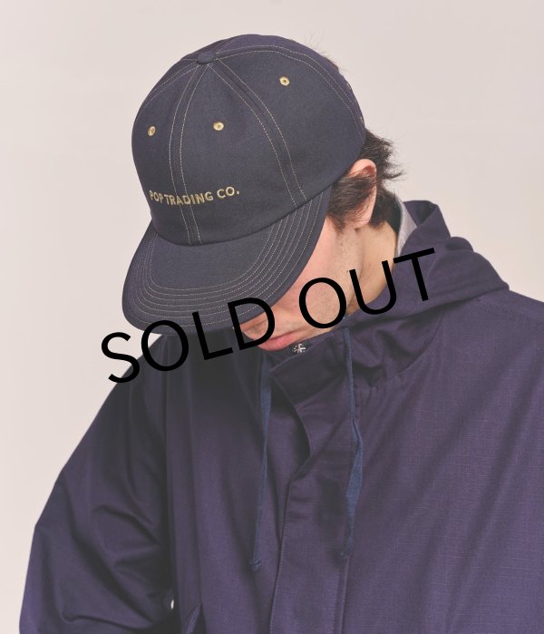画像1: POP TRADING COMPANY " POP FLEXFORM SIXPANEL HAT " - DARK NAVY  (1)