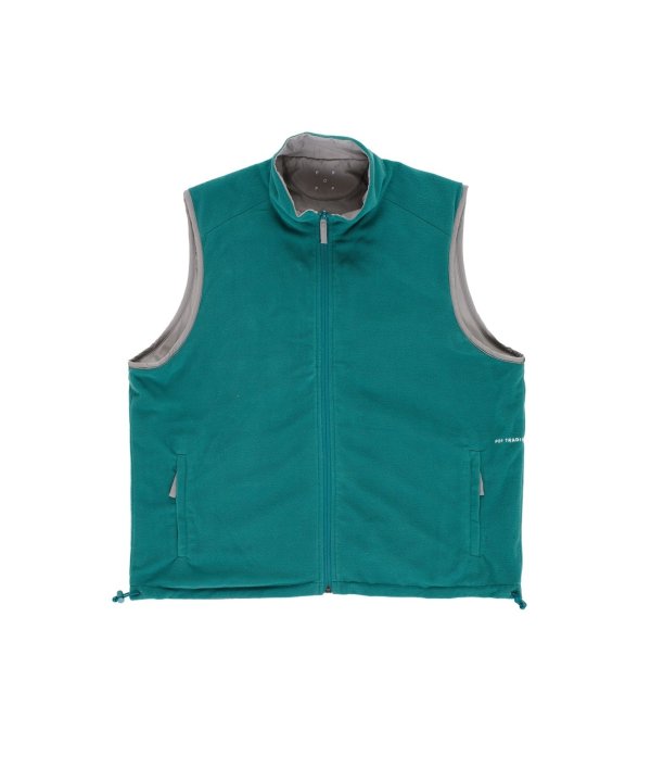 画像3: POP TRADING COMPANY " POP REVERSIBLE SAFARI VEST " - WET WEATHER/BAYBERRY  (3)