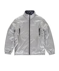 画像3: POP TRADING COMPANY " POP ADAM REVERSIBLE JAKET " - SILVER (3)