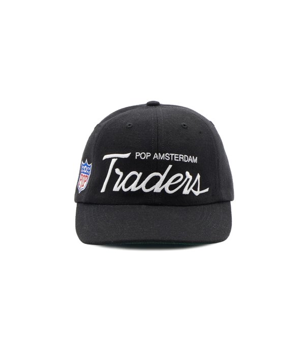 画像1: POP TRADING COMPANY " POP TRADERS SIXPANEL HAT " - BLACK  (1)
