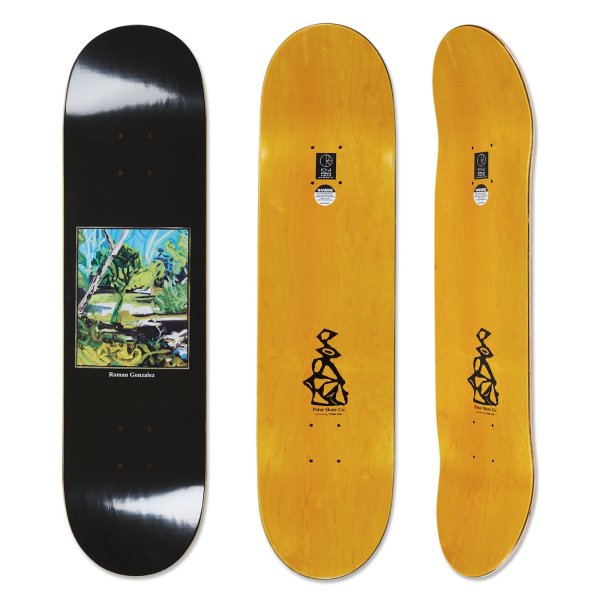 画像1: POLAR SKATE CO. " ROMAN GONZALEZ / SAN GABRIELS " - 8.125 inch  (1)