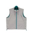 画像1: POP TRADING COMPANY " POP REVERSIBLE SAFARI VEST " - WET WEATHER/BAYBERRY  (1)