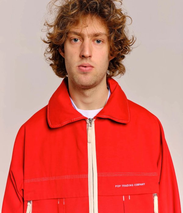 画像7: POP TRADING COMPANY " POP NEW CITY JACKET " - GOJI BERRY (7)