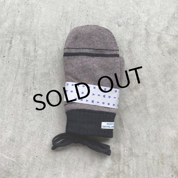 画像1: NOROLL " OULU MITTEN " - GRAY (1)
