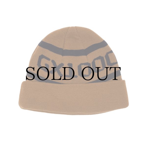 画像1: GX1000 " OG LOGO BEANIE " - BROWN (1)