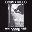 画像2: GX1000 " BOMB HILLS NOT COUNTRIES TEE " -  BLACK / WHITE FRONT (2)