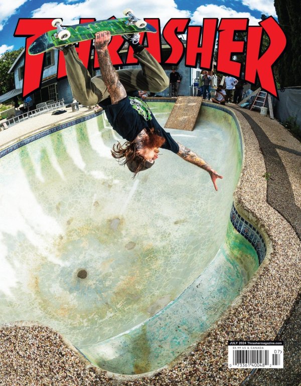画像1: THRASHER " THRASHER MAGAZINE July 2024 " (1)