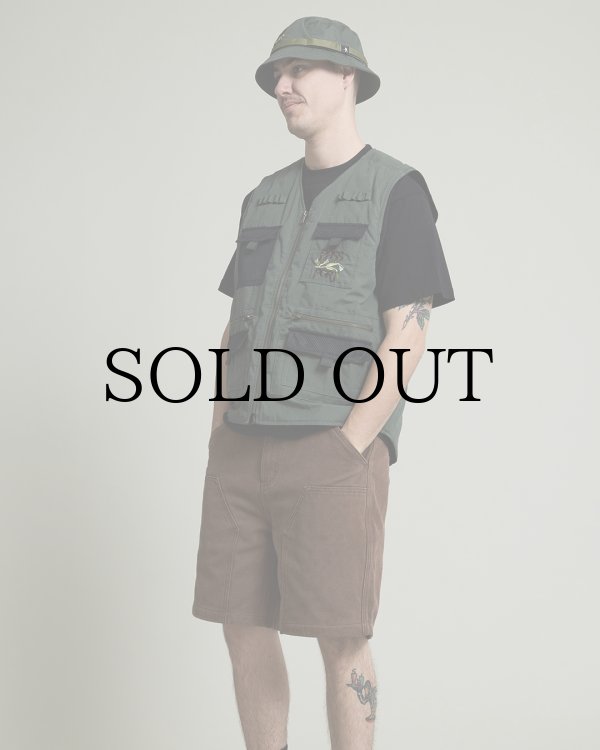 画像3: PASS~PORT.  " FROG LURE BUCKET HAT " - KHAKI   (3)