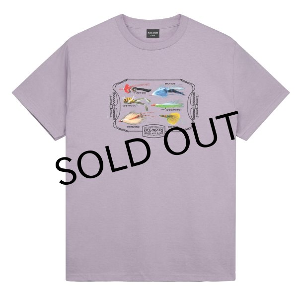 画像1: PASS~PORT.  " LURES TEE " - DUSTY LILAC   (1)