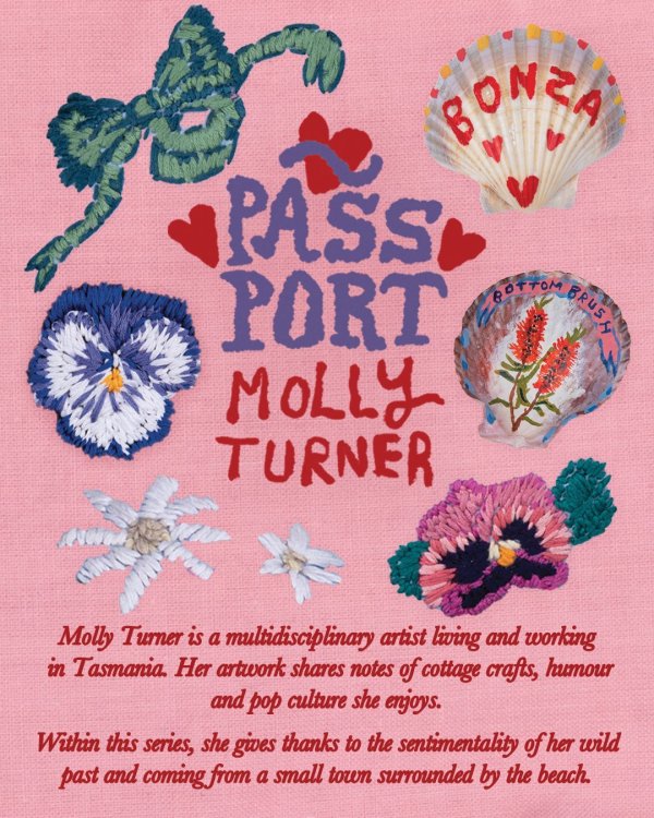 画像6: PASS~PORT.  " FACES KNIT SWEATER " - BLACK   (6)