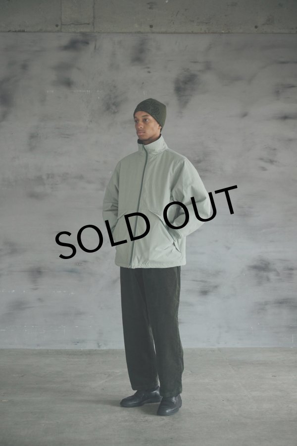画像1: COMFORTABLE REASON " BRUSHED LINING CORDS SLACS " - DARK GREEN / ONE SIZE (1)