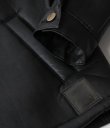 画像8: FORMER " SHERPA LEATHER JACKET " - BLACK (8)