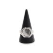 画像2: HELLRAZOR " LOGO RING with ONYX " - STERING SILVER (2)