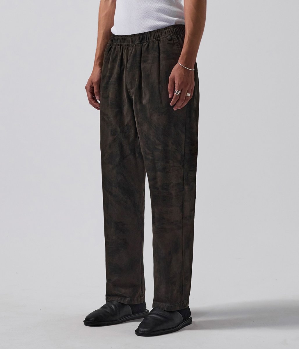 画像1: 【 SALE 】FORMER " PRAYER HORSE PANT " - ARMY (1)