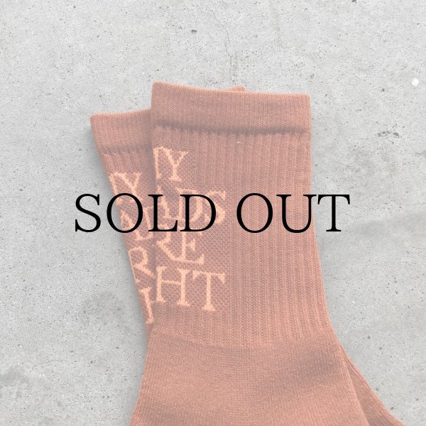 画像2: MY LOADS ARE LIGHT " TEXT / M.L.A.L ” - BRICK (2)