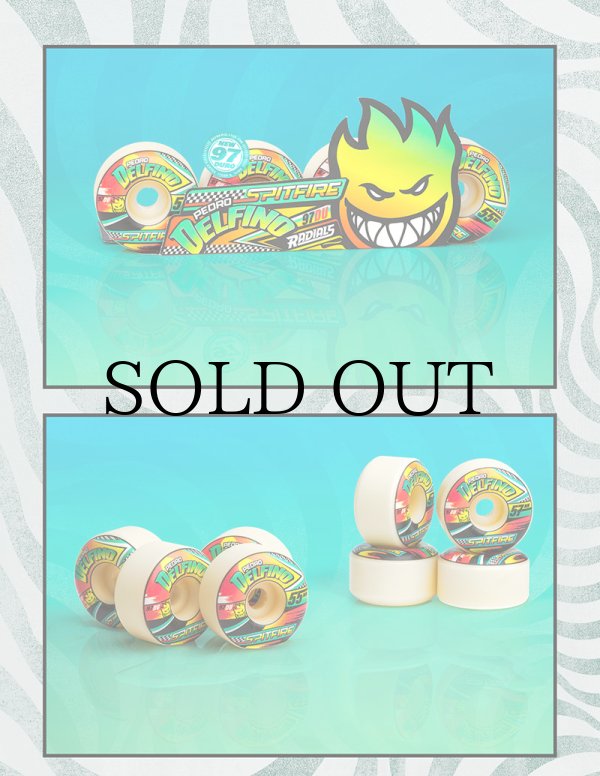 画像2: 【 SPITFIRE WHEELS 】 " FORMULA FOUR / PEDRO DELFINO TURBO " - 55mm / RADIAL 97DU   (2)