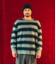 画像2: FORMER / DION AGIUS COLLECTION " DION STRIPE KNIT " - BLACK  (2)