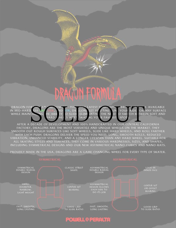 画像5: POWELL PERALTA " DRAGON FORMULA / NEIL BLENDER " - 56MM × 40MM DF-88A (5)