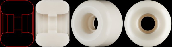 画像4: POWELL PERALTA " DRAGON FORMULA / NEIL BLENDER " - 56MM × 40MM DF-88A (4)