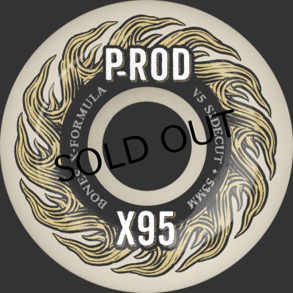 画像1: BONES "  X-FORMULA P-ROD PRO MODEL" - 53MM V5 SIDECUT 95A (1)