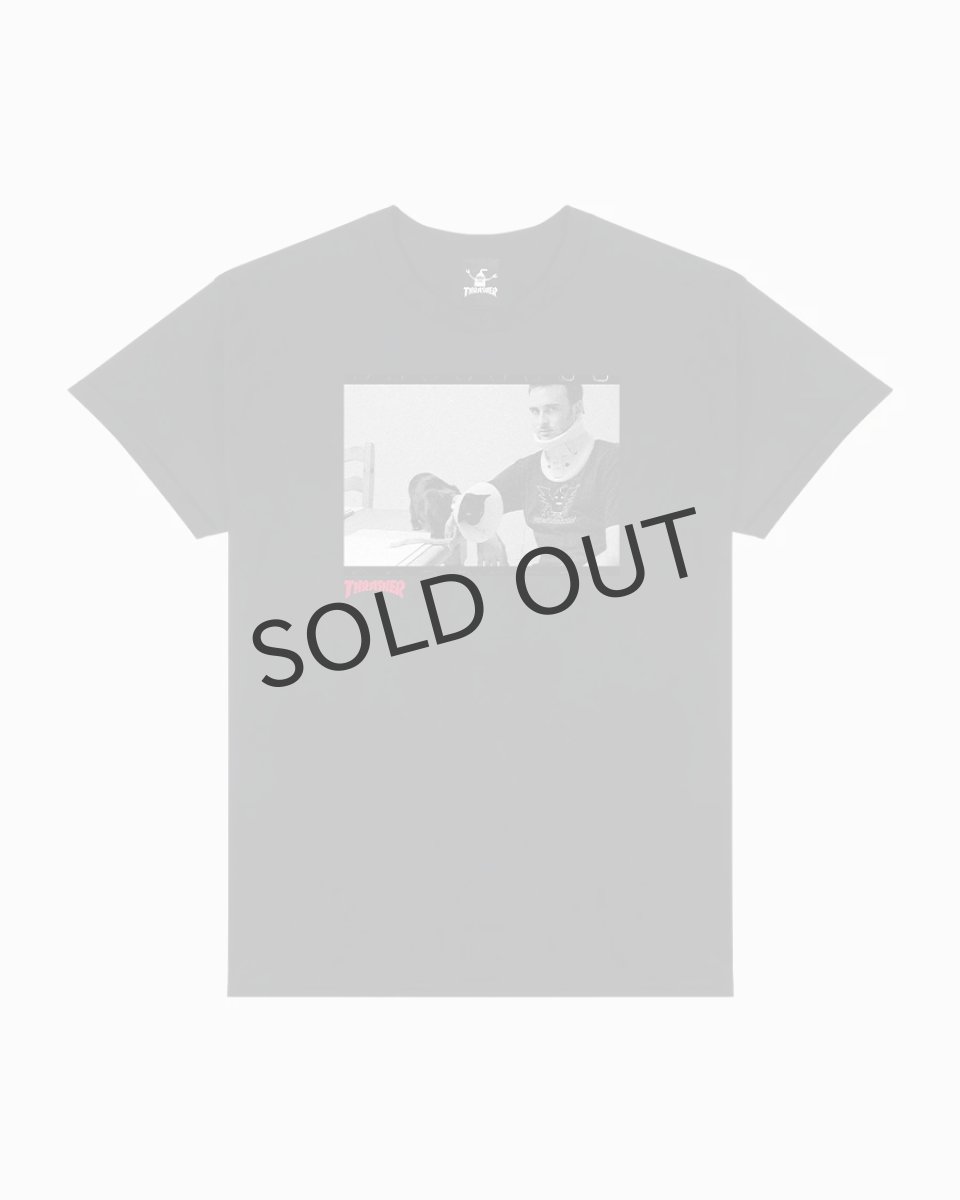 画像1: THRASHER " THRASHER × TOY MACHINE / TEMPLETON BY BURNETT PHOTO TEE " - BLACK  (1)