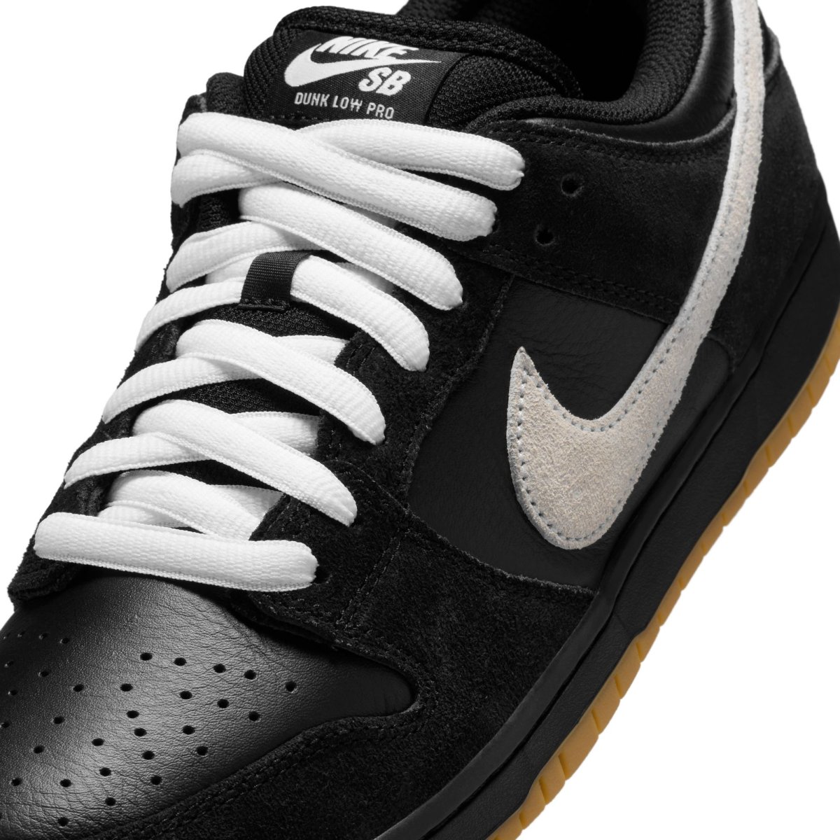 画像10: NIKE SB DUNK LOW PRO ISO - BLACK / WHITE / GUM (10)