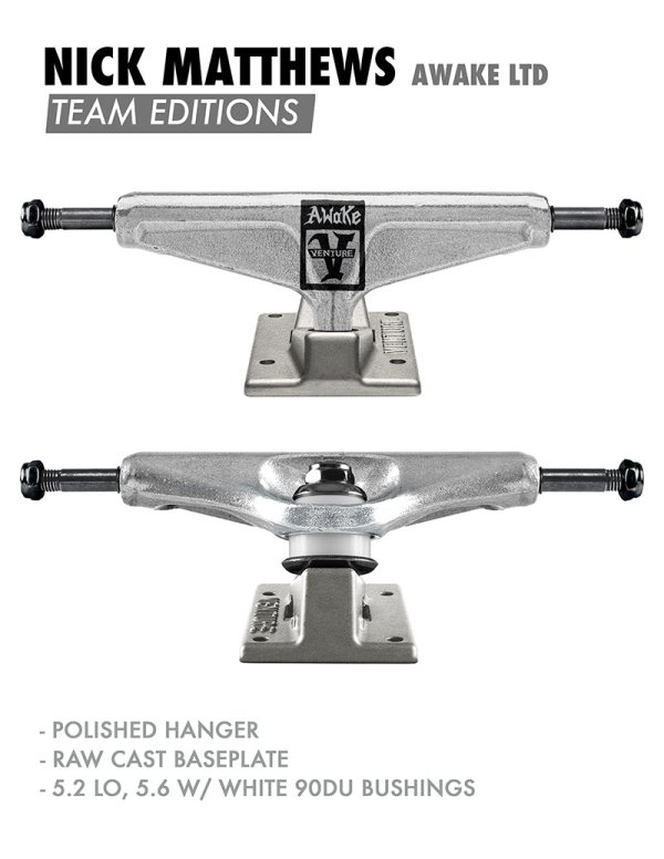 画像1: VENTURE " TEAM EDITION / AWAKE LTD  / NICK MATTHEWS pro " - 5.2 HI (1)
