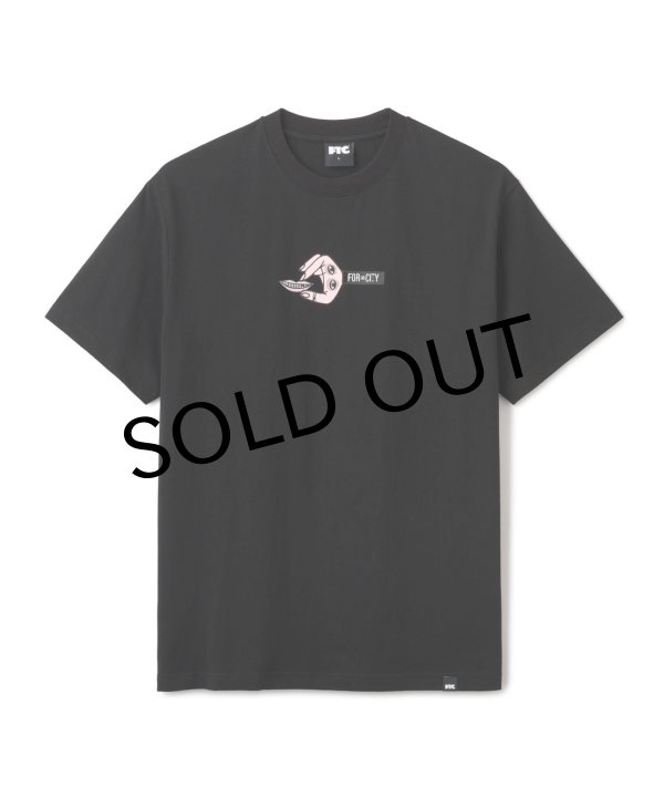 画像1: FTC " TEETH TEE - Artwork by Morning Breath " - BLACK  (1)