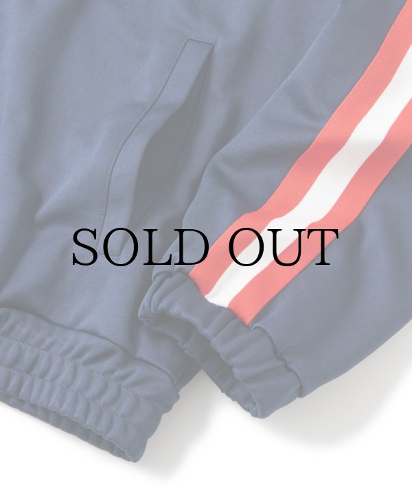 画像7: FTC " STRIPE RIB TRACK JERSEY " - NAVY  (7)