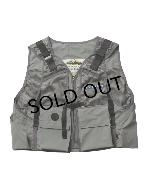 画像1: EVISEN " BATTLE PHISH VEST " - GRAY (1)