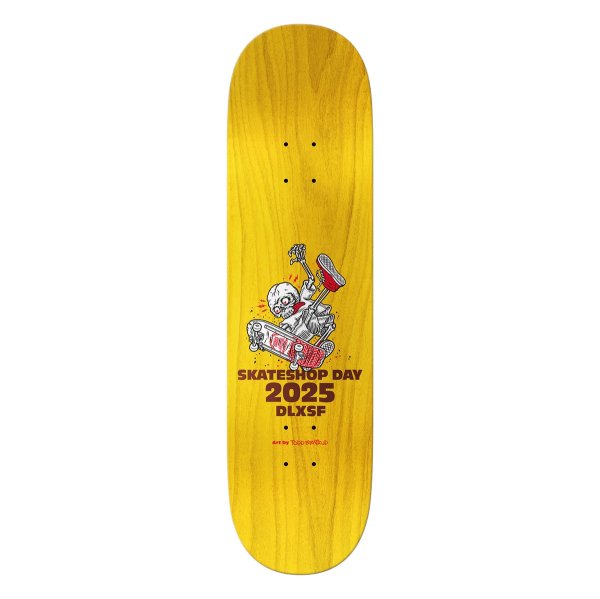 画像2: DELUXE " SHOPKEEPER DECK ART BY TODD BRATRUD / SKATESHOP DAY " - 8.25inch (2)