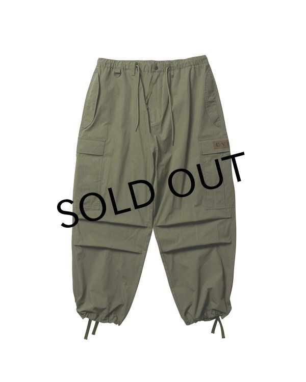 画像1: EVISEN " DAN.D CARGO PANTS " - OLIVE (1)
