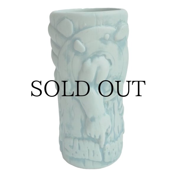 画像2: SANTA CRUZ  " ROSKOPP TIKI MUG 16oz " - BLUE PATINA (2)
