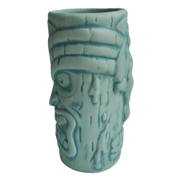 画像3: SANTA CRUZ  " ROSKOPP TIKI MUG 16oz " - BLUE PATINA (3)