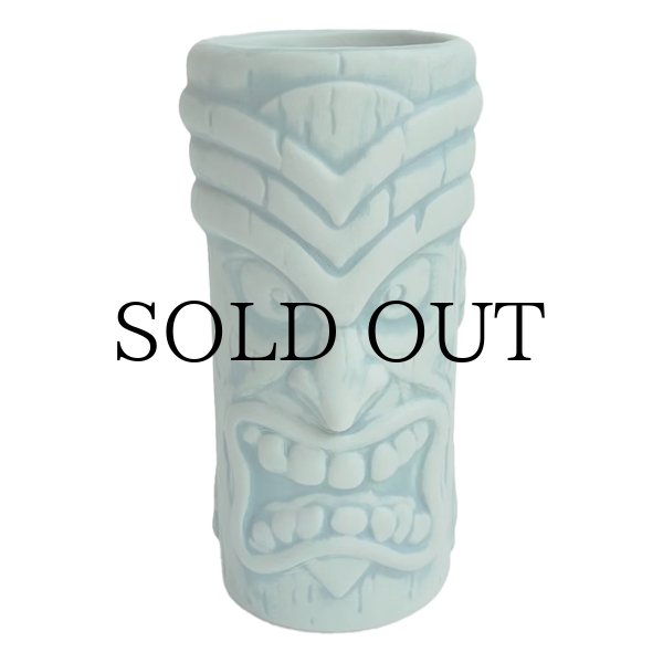 画像1: SANTA CRUZ  " ROSKOPP TIKI MUG 16oz " - BLUE PATINA (1)