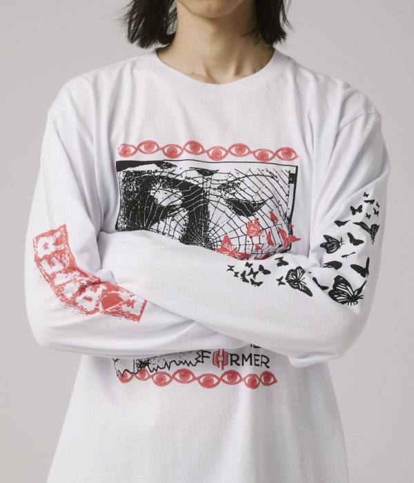 画像4: FORMER " PROWL LS T-SHIRT  " - WHITE (4)