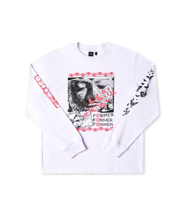 画像1: FORMER " PROWL LS T-SHIRT  " - WHITE (1)