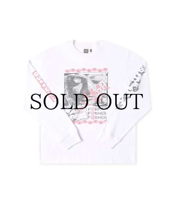 画像1: FORMER " PROWL LS T-SHIRT  " - WHITE (1)