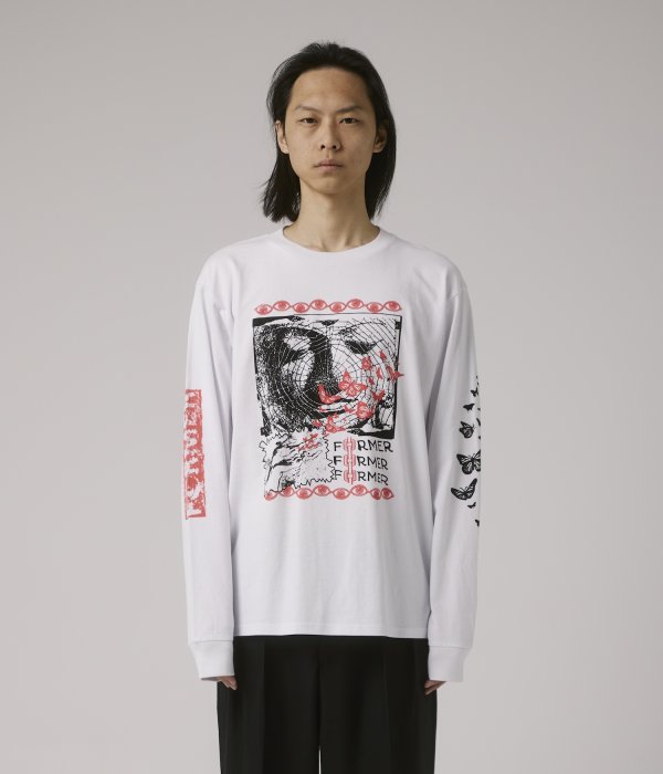 画像2: FORMER " PROWL LS T-SHIRT  " - WHITE (2)